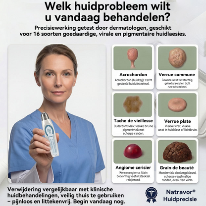 👩🏻‍⚕️Officiële merkshop | ✅Natravor® 7-daagse wratten- en vlekkenverwijderaar 🖊️(pijnstillende applicator voor nauwkeurig aanbrengen, laat geen littekens achter)🌳